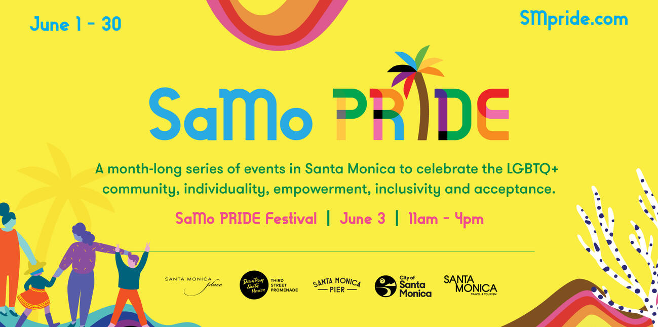 SaMo PRIDE Returns with First-Ever SaMo PRIDE Festival, "Colors of PRIDE" Installations and Community Events